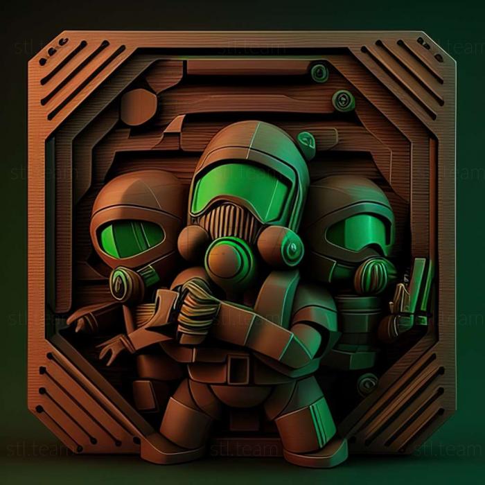 3D model Stealth Inc2 A Game of Clones game (STL)